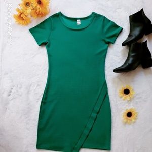 BONGO bodycon green dress